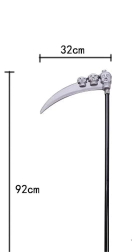 Black Death Costume: Scary Halloween Costume | Pick from two (reaper/skull) or BOTH