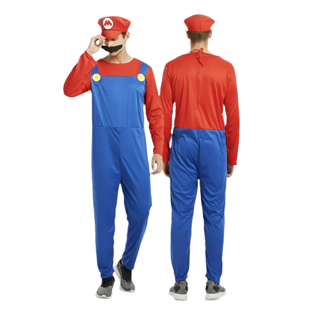 Super Mario: Mario and Luigi (Male and Female) / Halloween couple, duo, squad Costume