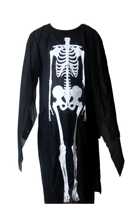 Black Death Costume: Scary Halloween Costume | Pick from two (reaper/skull) or BOTH