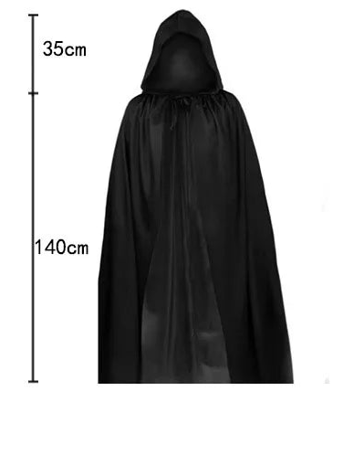 Black Death Costume: Scary Halloween Costume | Pick from two (reaper/skull) or BOTH