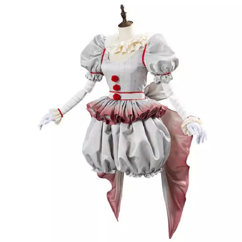 IT: Women Pennywise High Quality Dress/Costume