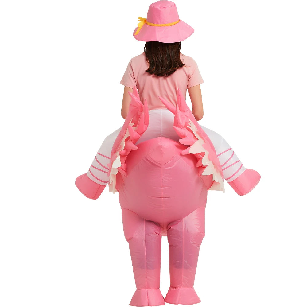Inflatable Animal Costumes: Pick 2 (Flamingo and Bunny)