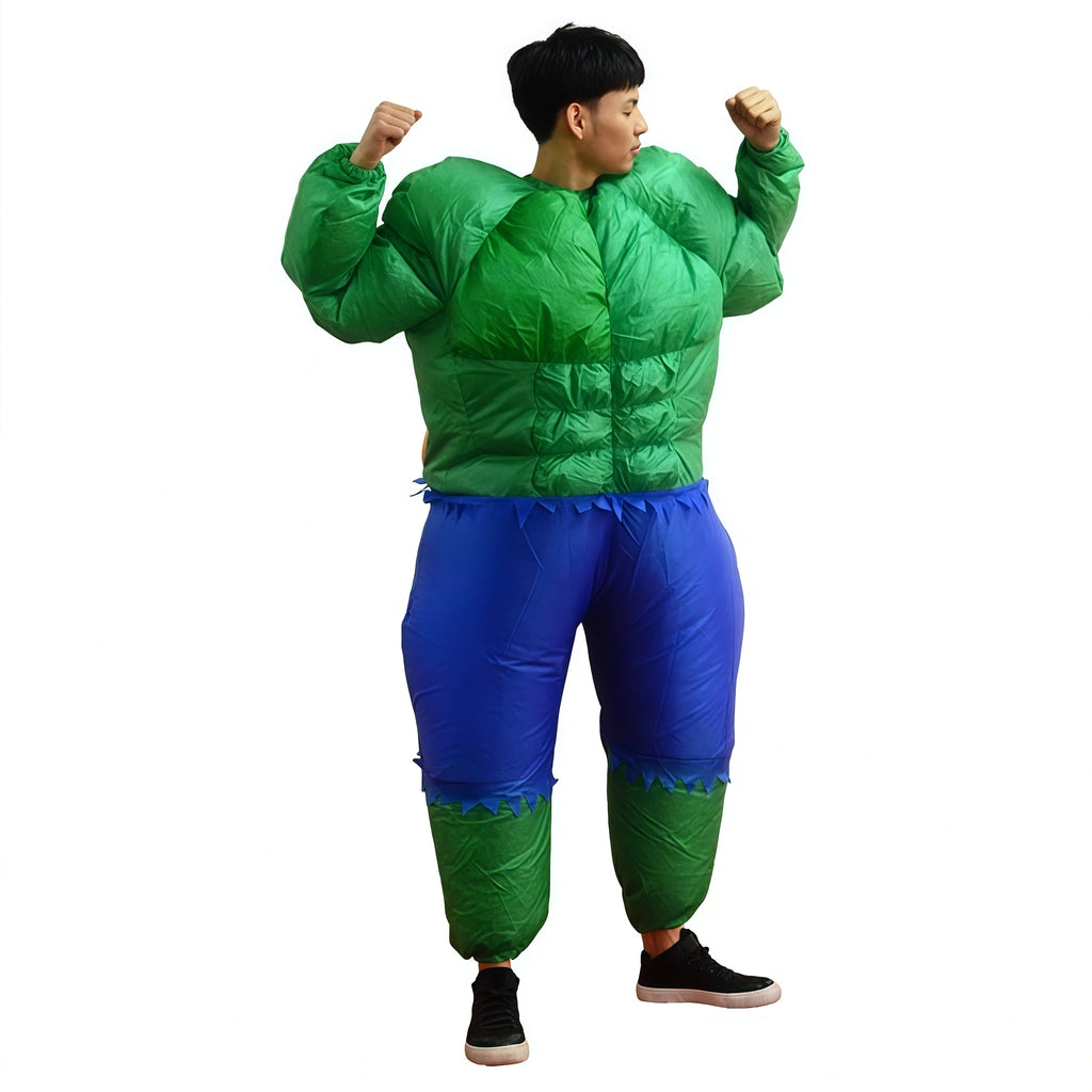 Inflatable Hulk / One size (150cm - 190cm)