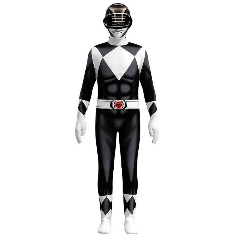 Power Rangers Costume: Pick your Power Ranger (all colours available) (10 CHOICES)