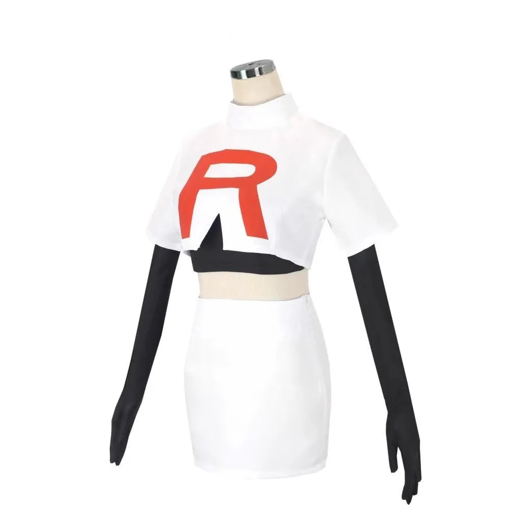 Anime: Jessie And James Costume (Full Set, Team Rocket)