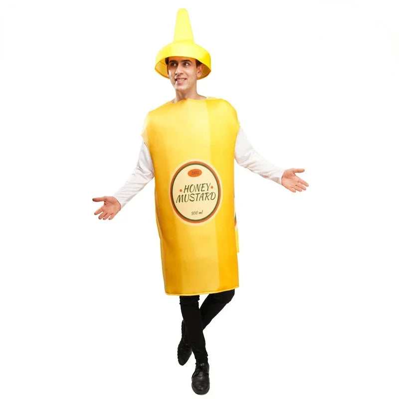 Sauce Costume: Pick 2 (Ketchup, Mustard)