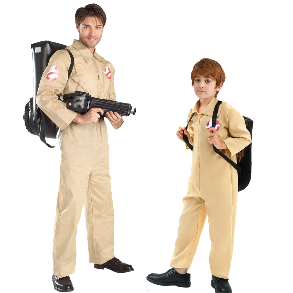 Ghostbusters Costume (with GHOST GUN BAG)