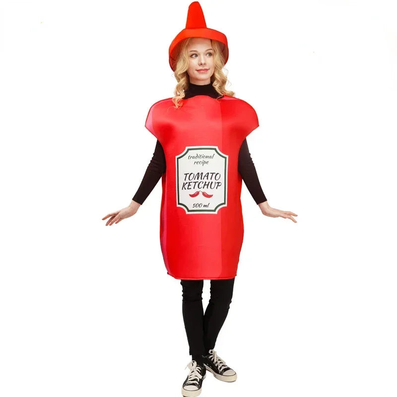 Sauce Costume: Pick 2 (Ketchup, Mustard)