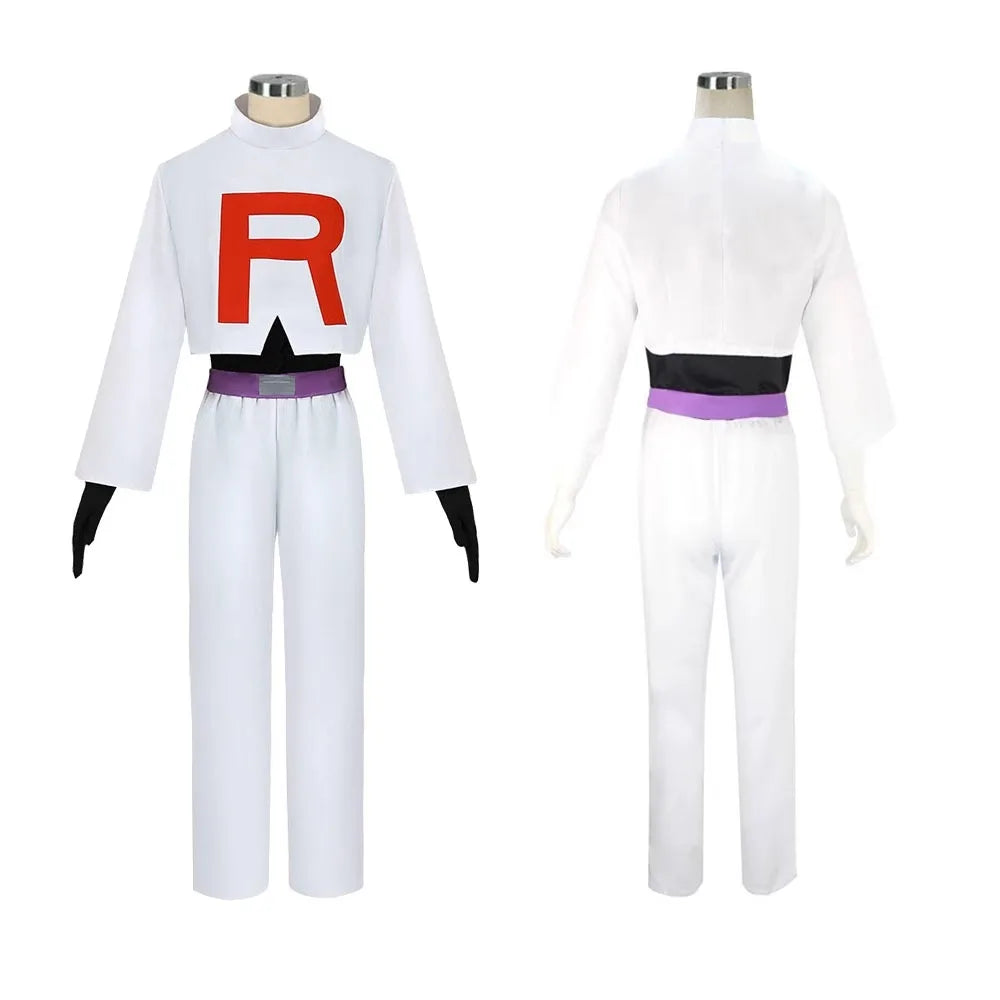 Anime: Jessie And James Costume (Full Set, Team Rocket)