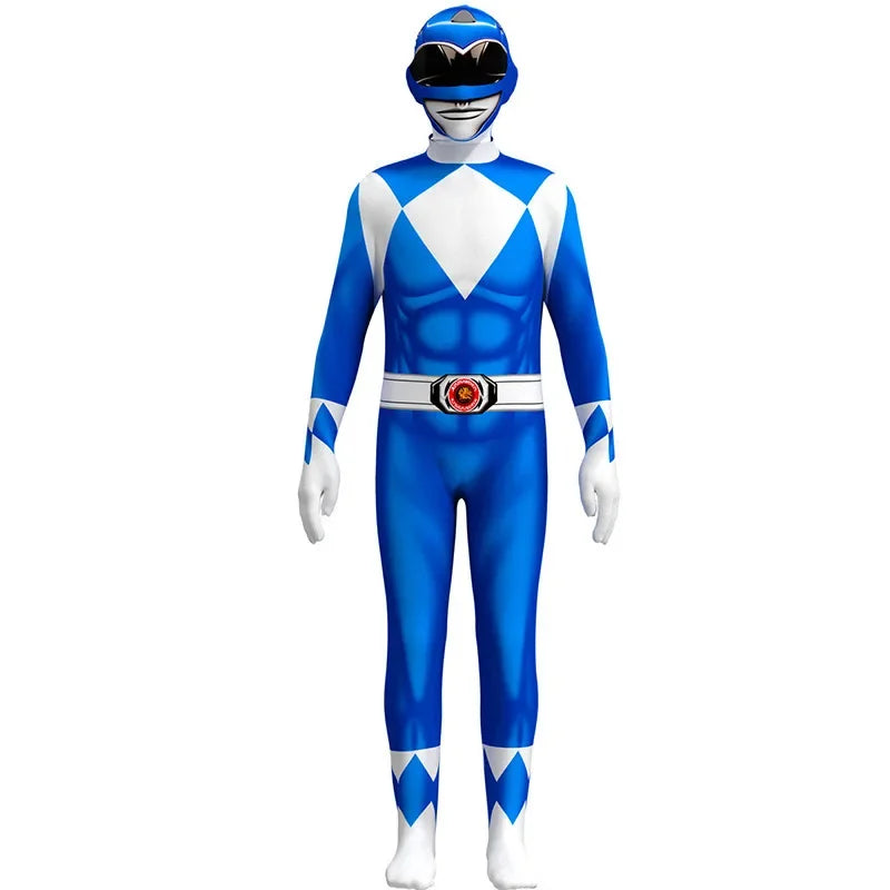 Power Rangers Costume: Pick your Power Ranger (all colours available) (10 CHOICES)
