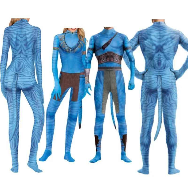 Avatar Costume: Pick 4 Options (Naked or Clothed)