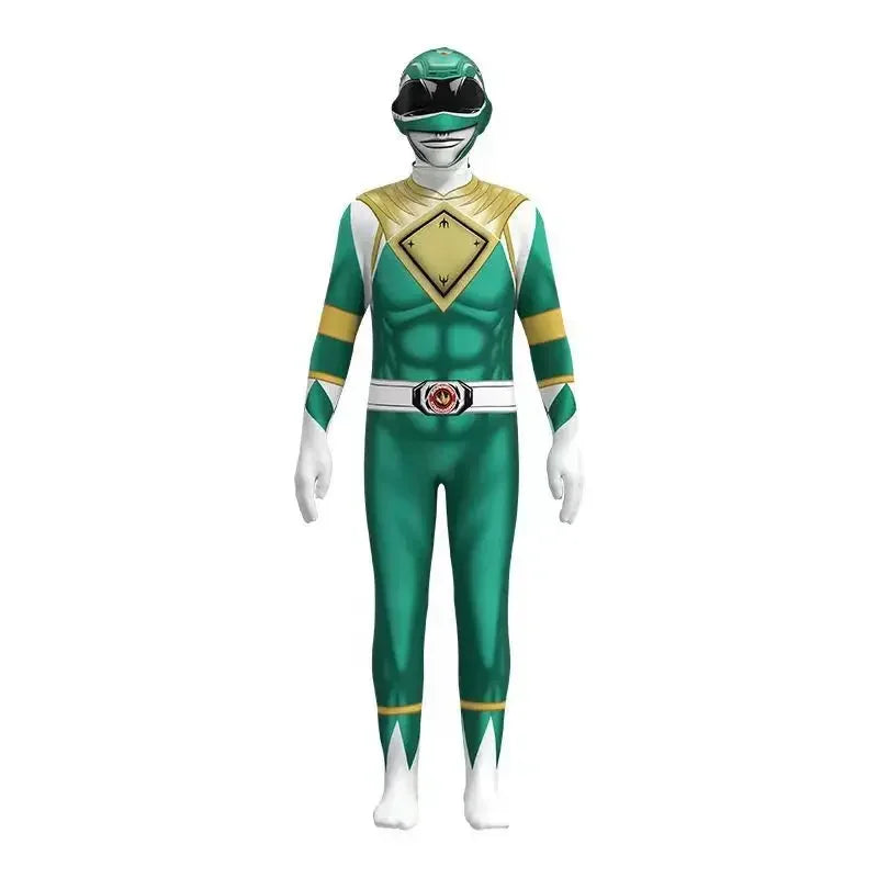 Power Rangers Costume: Pick your Power Ranger (all colours available) (10 CHOICES)
