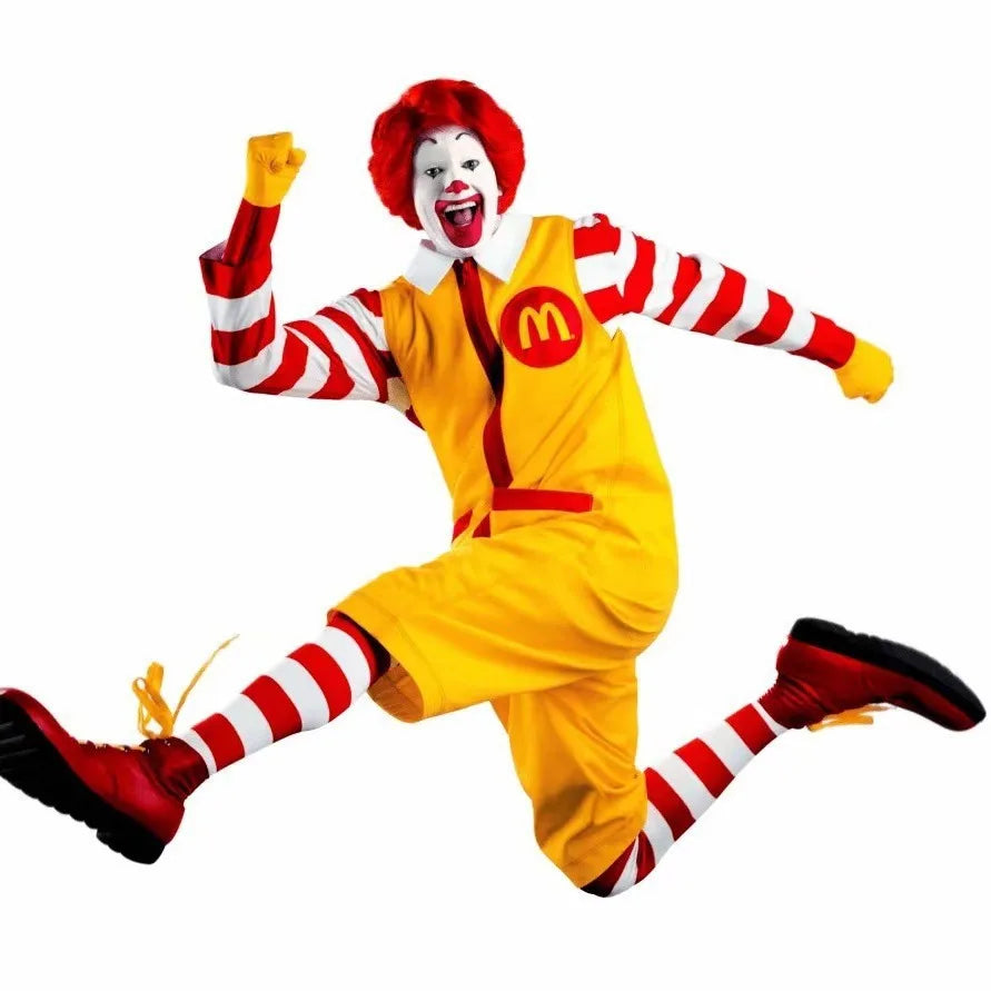 Ronald McDonald costume (costume and wig)