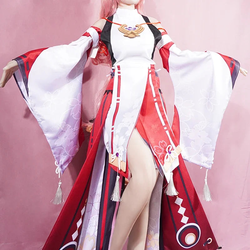 Yae Miko Cosplay Costume