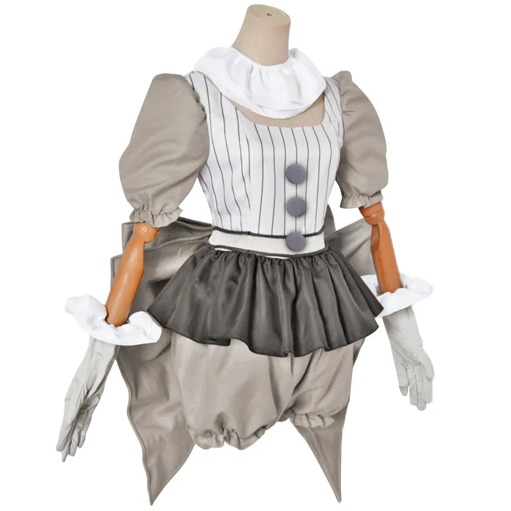 IT: Women Pennywise High Quality Dress/Costume